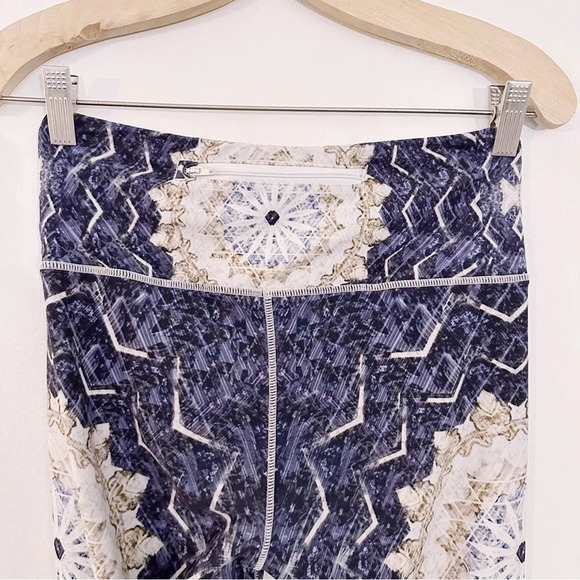 Wolven Reverie Legging Mandala Bali Print Active Wear Bohemian - Picture 4 of 6